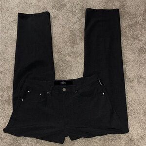 Versace Jeans Couture Black Denim Jeans with Branded Button Vintage 1973
